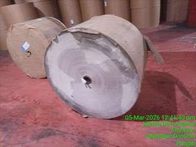 TRANSIT DAMAGED STOCK OF IMPACT SUPER NEWSPRINT(ROLLS) OF APPROX. 27,993 KGS